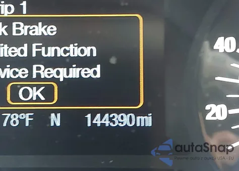 2016 Ford Edge Se z USA, uszkodzony, nr VIN 2FMPK4G9XGBB69936